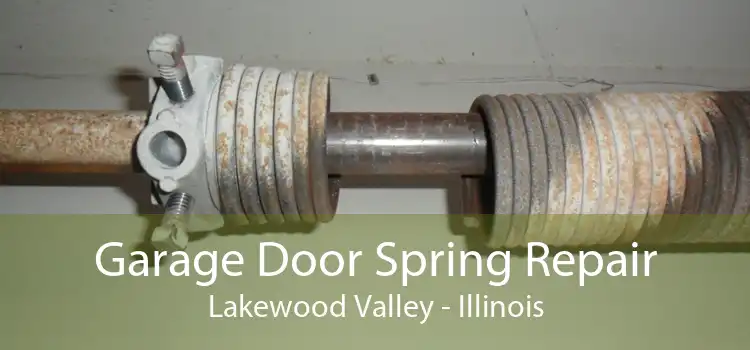 Garage Door Spring Repair Lakewood Valley - Illinois